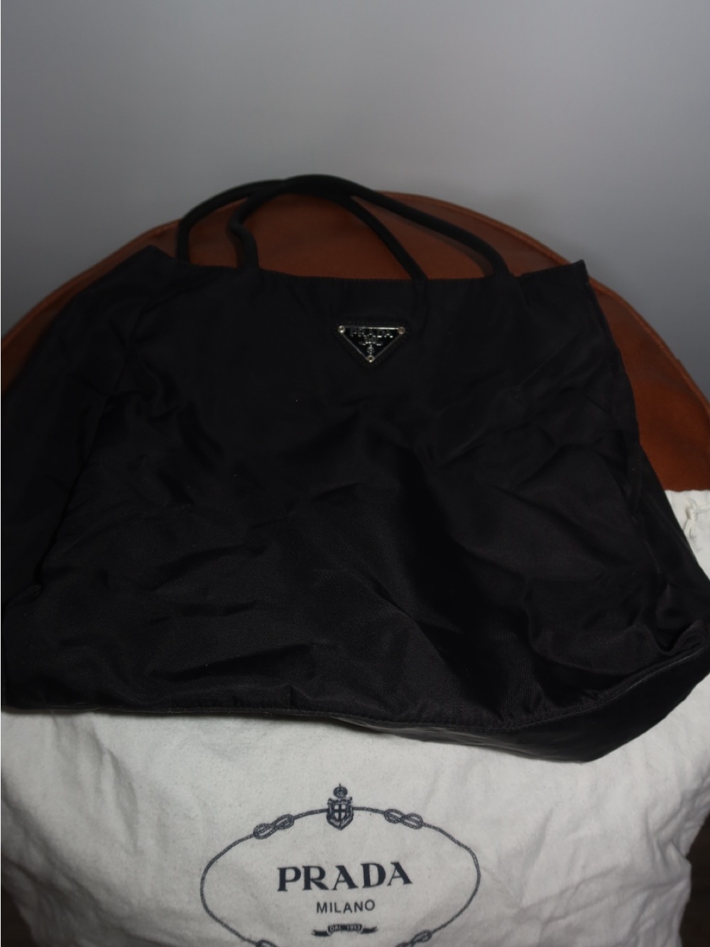 Prada Black Nylon Tote Bag - Picture 3 of 6